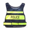 Safety Vest with Velcro Fastener and Reflective Strap, Measuring 48 x 58cm